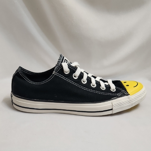 Converse CTAS Smiley Face Sneakers (Unisex M Size 7.5, W Size 9.5) - Picture 1 of 11